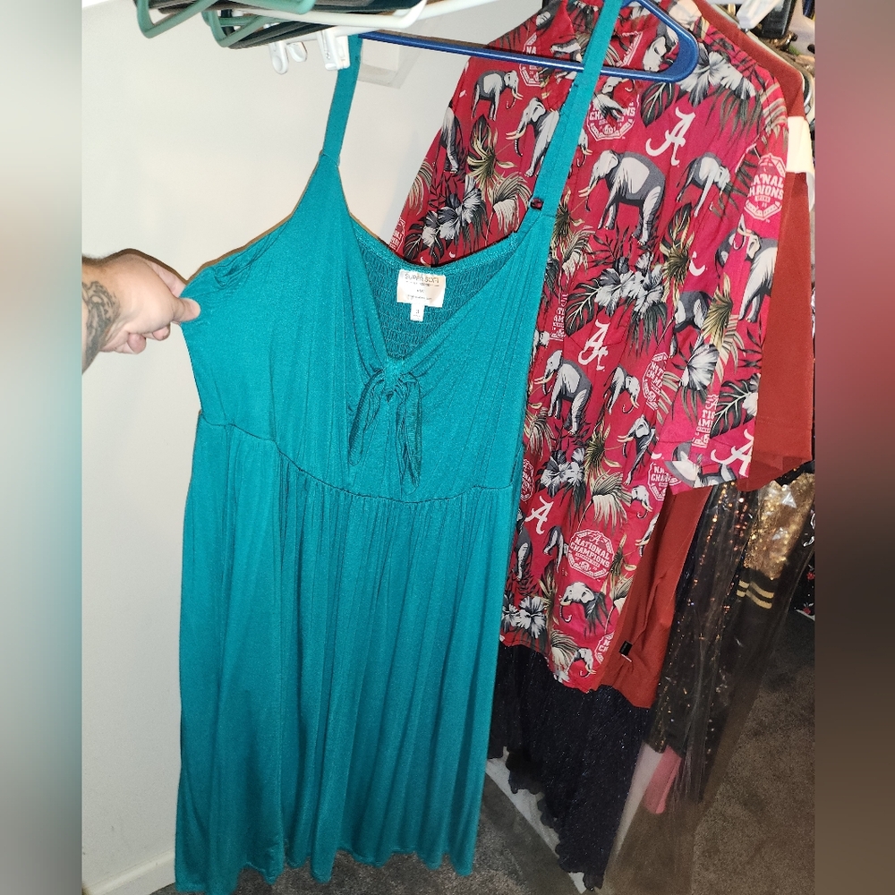 Torrid Tie-Front Supersoft Dress